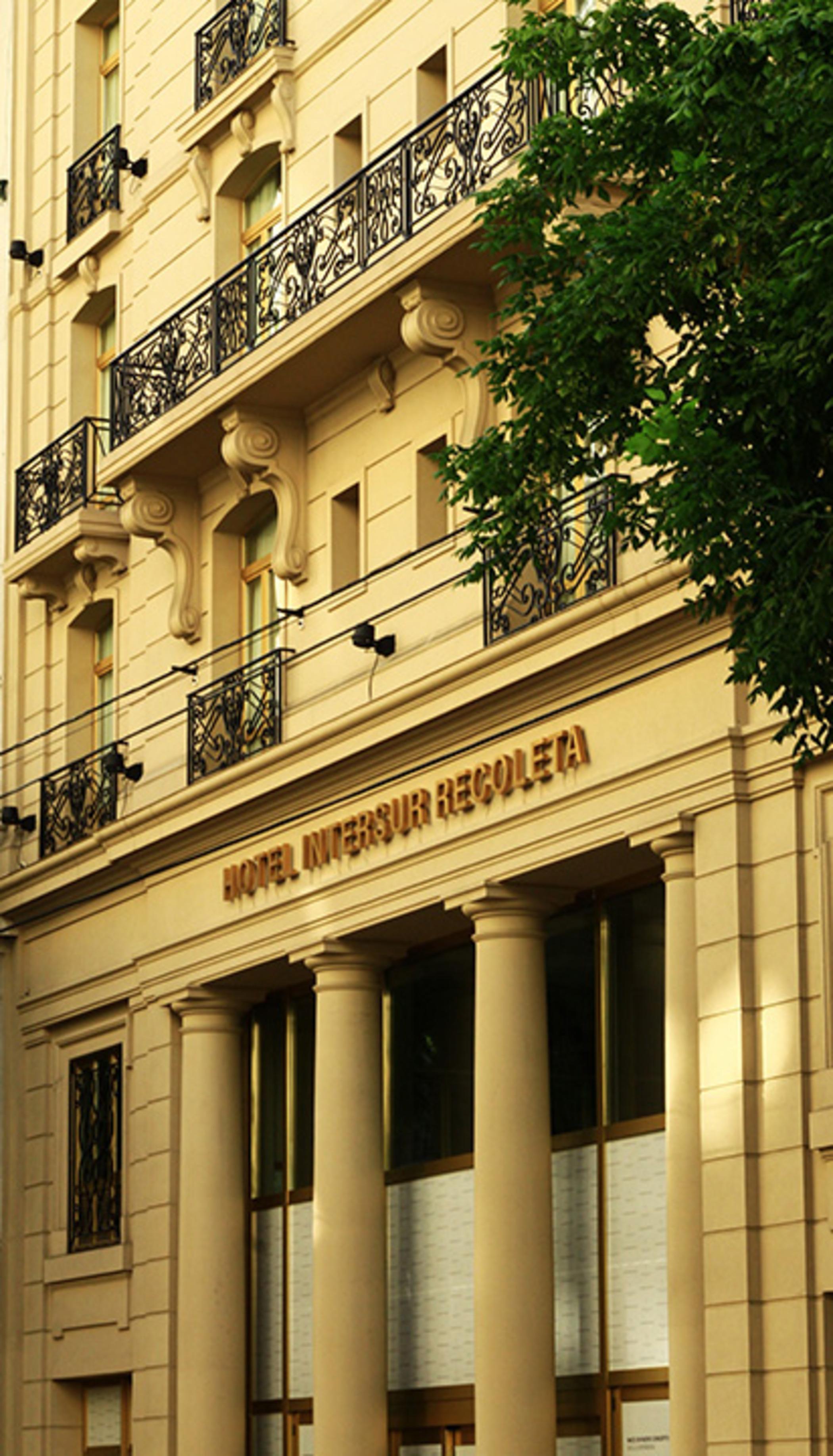 Hotel Intersur Recoleta Буэнос-Айрес Экстерьер фото