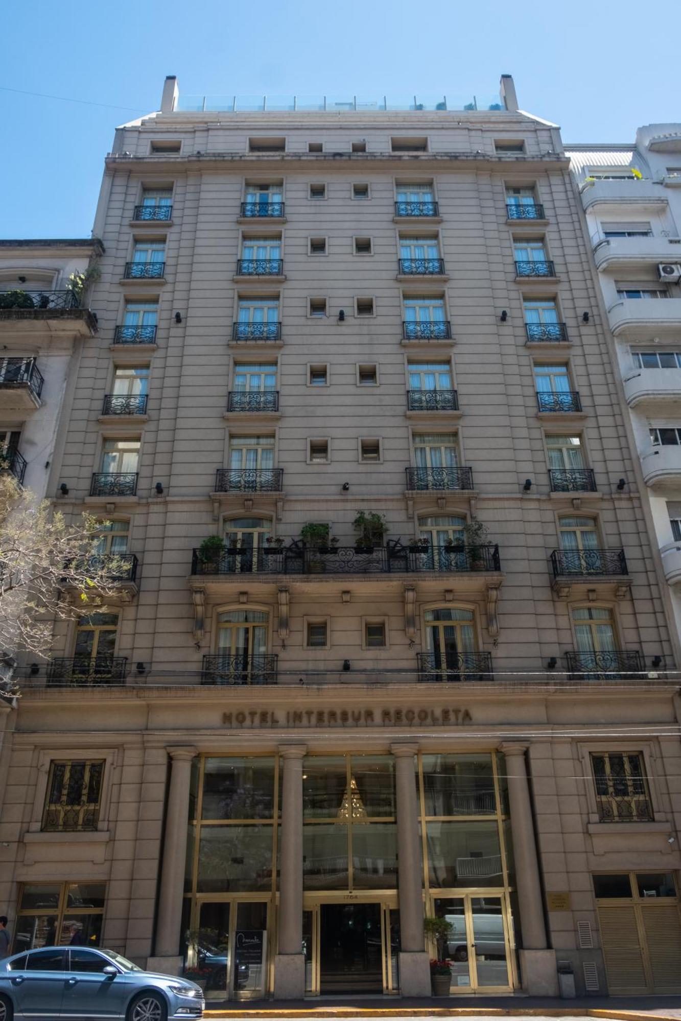 Hotel Intersur Recoleta Буэнос-Айрес Экстерьер фото